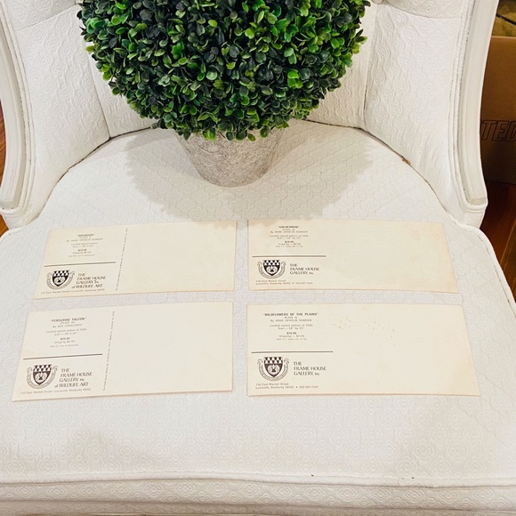 BUNDLE ONLY-Vintage Cottagecore Wildlife Art Gallery Postcard Set - Picture 6 of 10